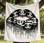 Chanel Throw Blankets